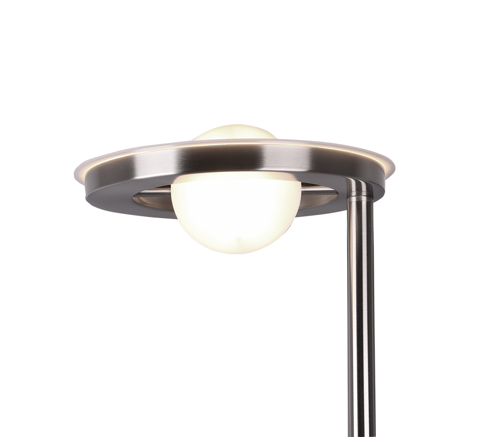 BARRIE | Floor lamp | Nickel mat | Metal