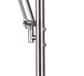 BARRIE | Floor lamp | Nickel mat | Metal