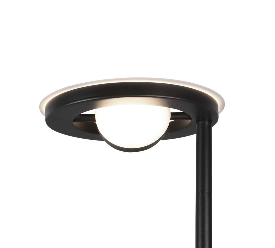BARRIE | Floor lamp | Black mat | Metal