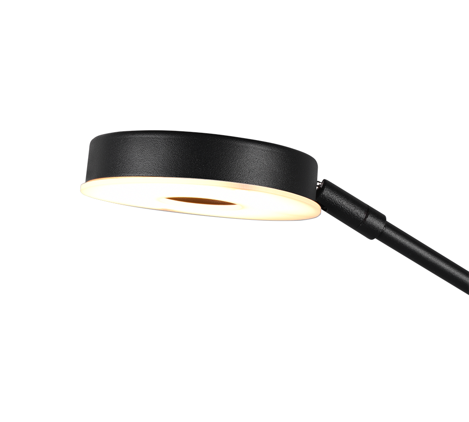 BARRIE | Floor lamp | Black mat | Metal