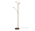 BRANTFORD | Floor lamp | Old brass | Metal