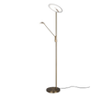 BRANTFORD | Floor lamp | Old brass | Metal
