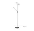 BRANTFORD | Floor lamp | Nickel mat | Metal