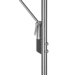 BRANTFORD | Floor lamp | Nickel mat | Metal