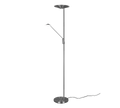 BRANTFORD | Floor lamp | Nickel mat | Metal