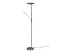 BRANTFORD | Floor lamp | Nickel mat | Metal