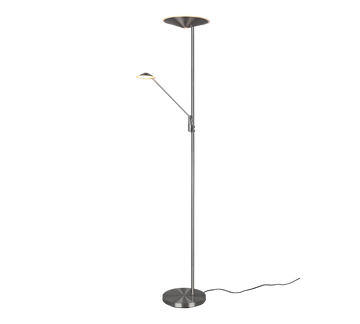 BRANTFORD | Floor lamp | Nickel mat | Metal