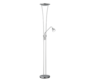 ARIZONA | Floor lamp | Nickel mat | Metal