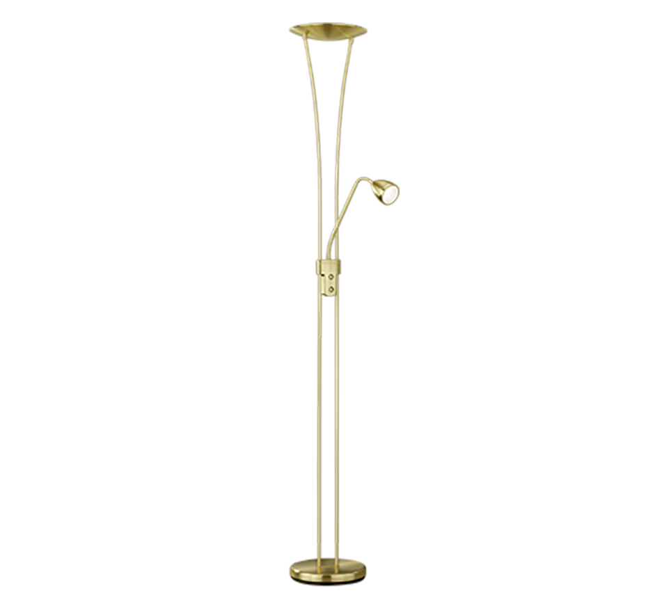 ARIZONA | Floor lamp | Brass mat | Metal