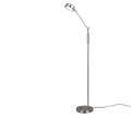 FRANKLIN | Floor lamp | Nickel mat | Metal