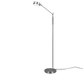 FRANKLIN | Floor lamp | Nickel mat | Metal