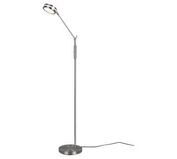 FRANKLIN | Floor lamp | Nickel mat | Metal