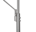 FRANKLIN | Floor lamp | Nickel mat | Metal