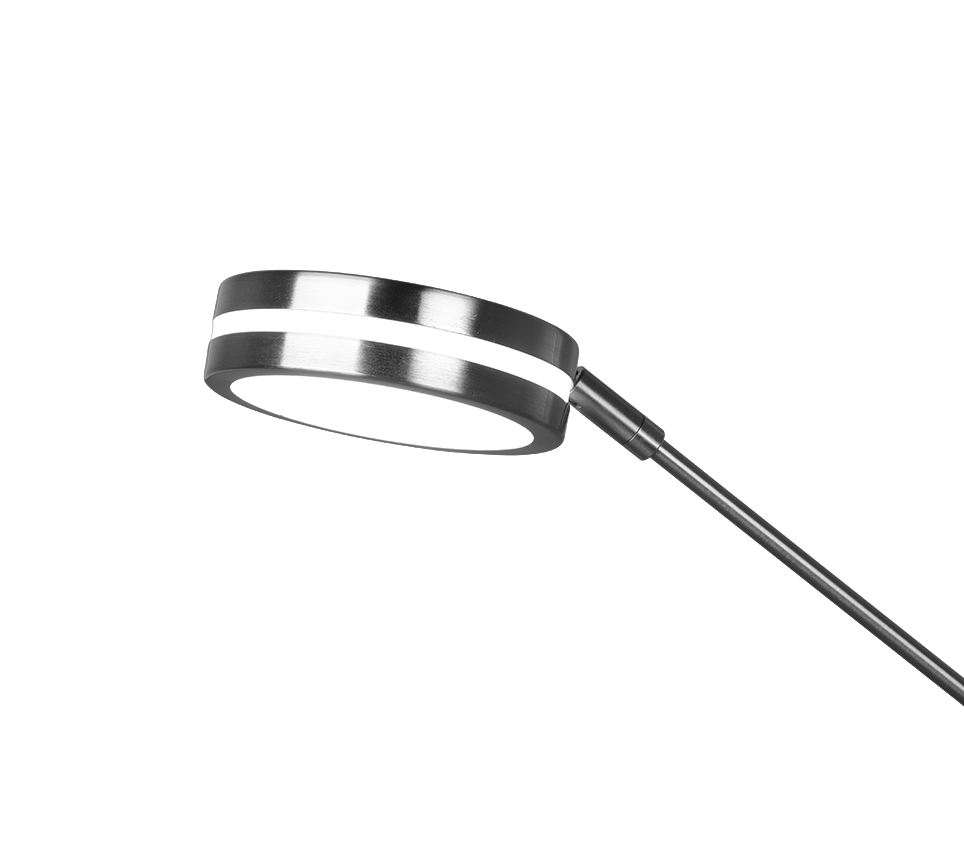 FRANKLIN | Floor lamp | Nickel mat | Metal