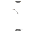 FRANKLIN | Floor lamp | Nickel mat | Metal