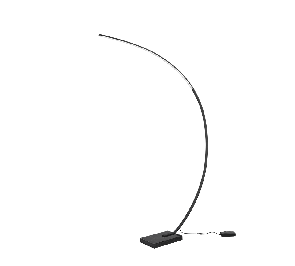 BANGKOK | Floor lamp | Black mat | Metal