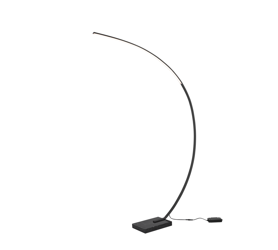 BANGKOK | Floor lamp | Black mat | Metal