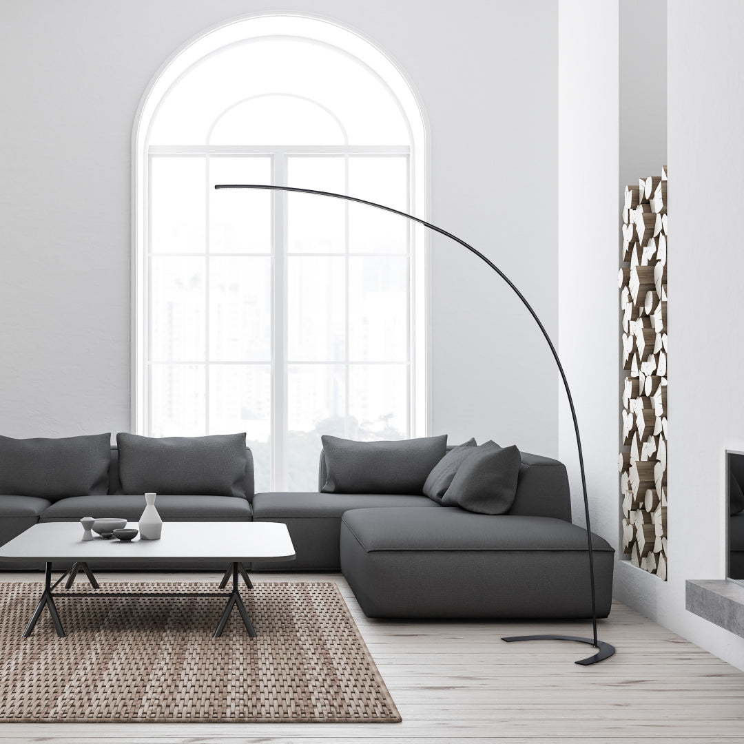 SHANGHAI | Floor lamp | Black | Metal