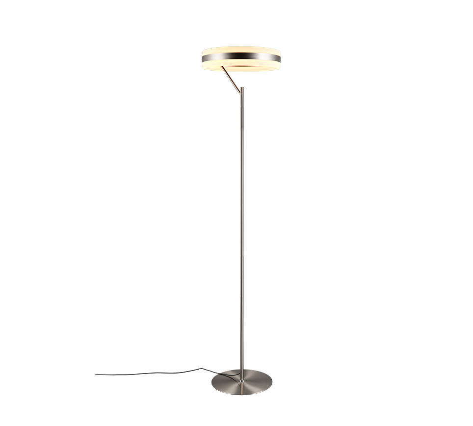 DIOS | Floor lamp | Nickel mat | Metal