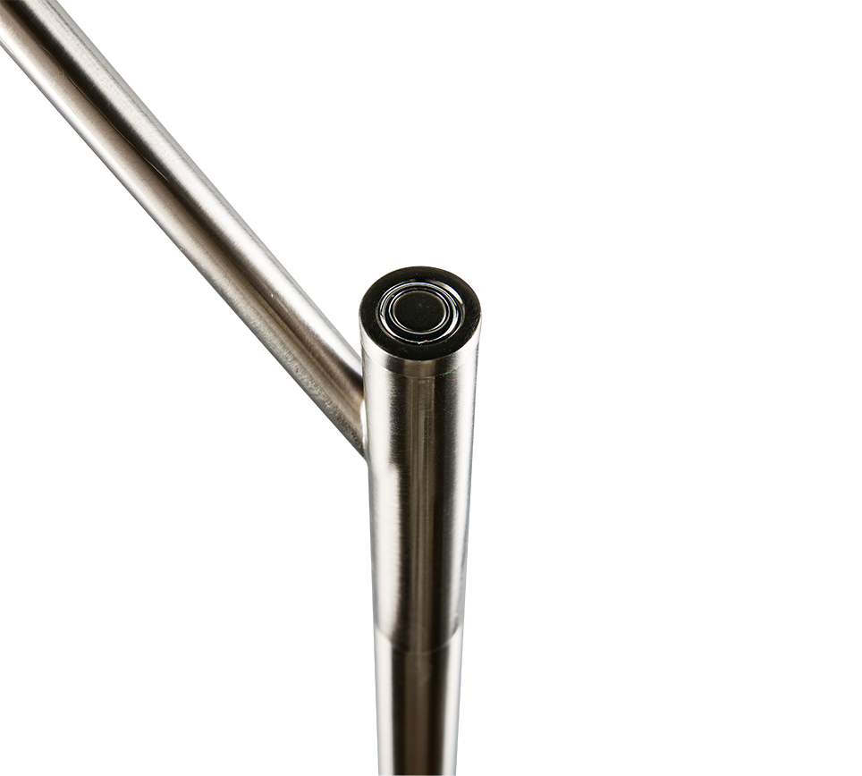 DIOS | Floor lamp | Nickel mat | Metal
