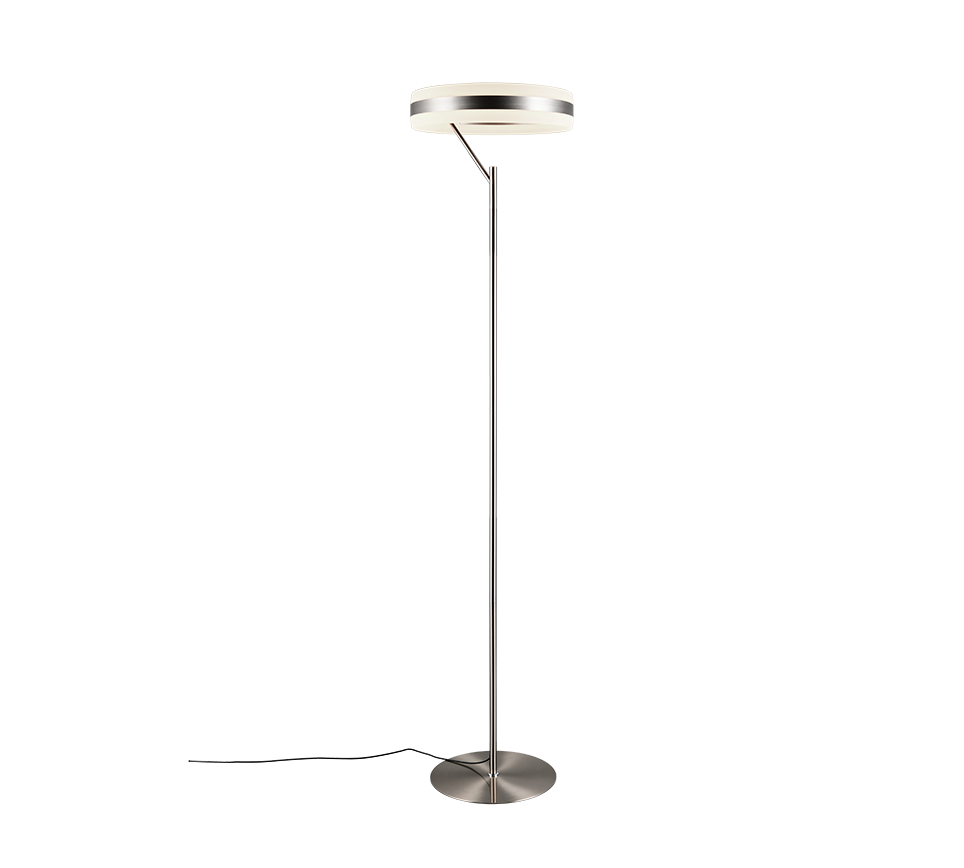 DIOS | Floor lamp | Nickel mat | Metal