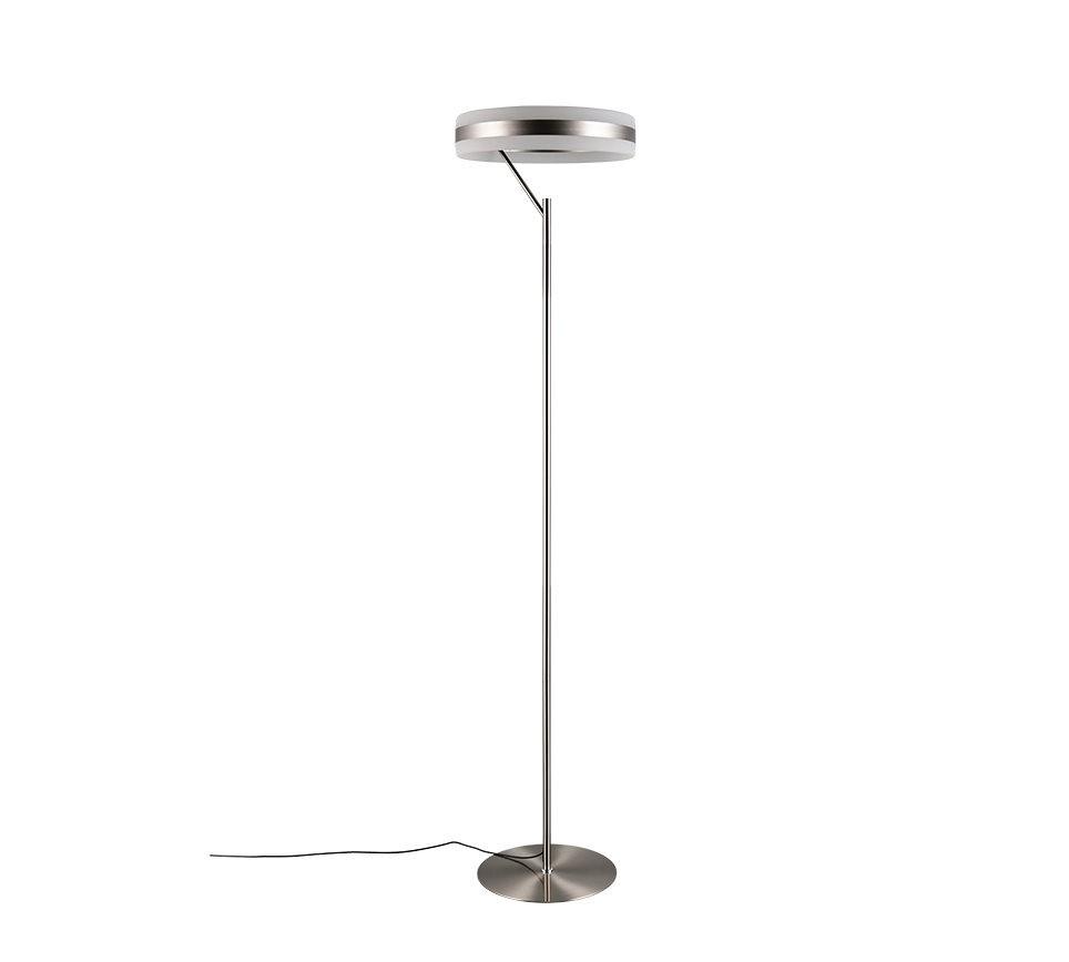 DIOS | Floor lamp | Nickel mat | Metal