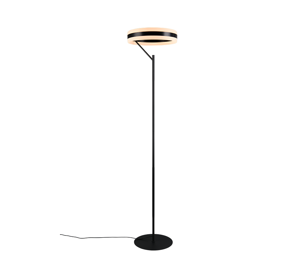 DIOS | Floor lamp | Black mat | Metal