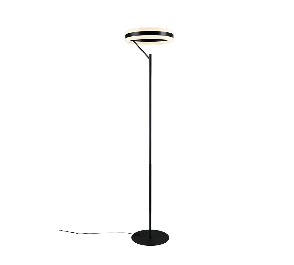 DIOS | Floor lamp | Black mat | Metal