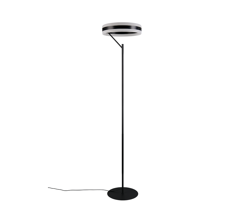 DIOS | Floor lamp | Black mat | Metal