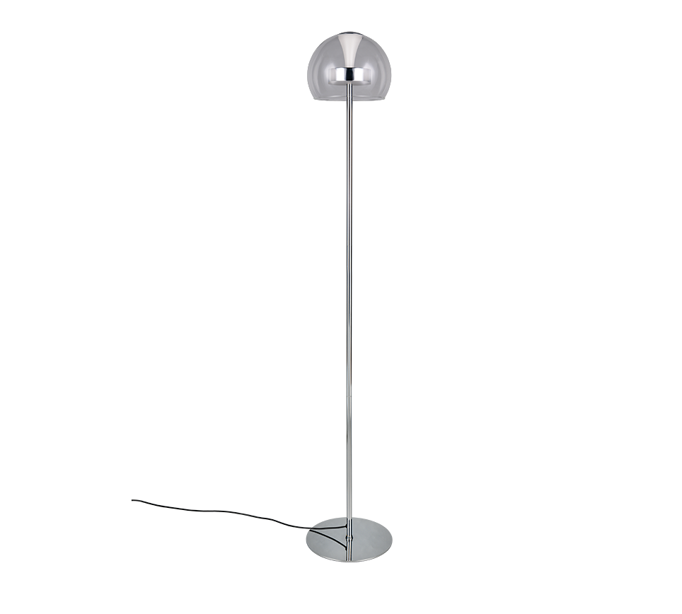 FLYNT | Floor lamp | Chrome | Metal