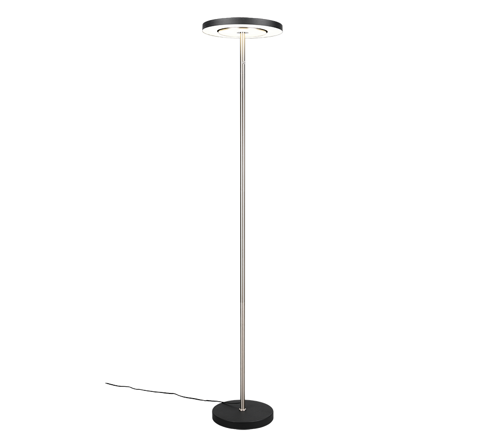 GUANO | Floor lamp | Nickel mat | Metal