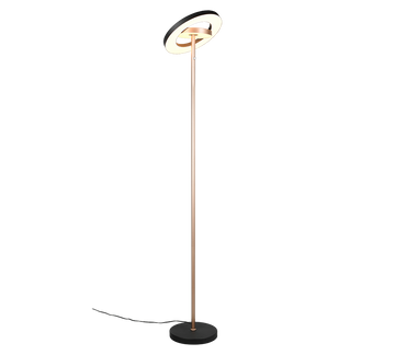 GUANO | Floor lamp | Coffee | Metal