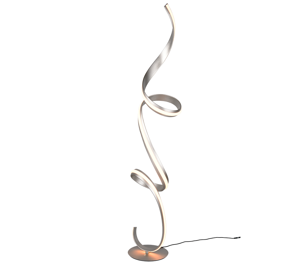 CISENNA | Floor lamp | Nickel mat | Metal