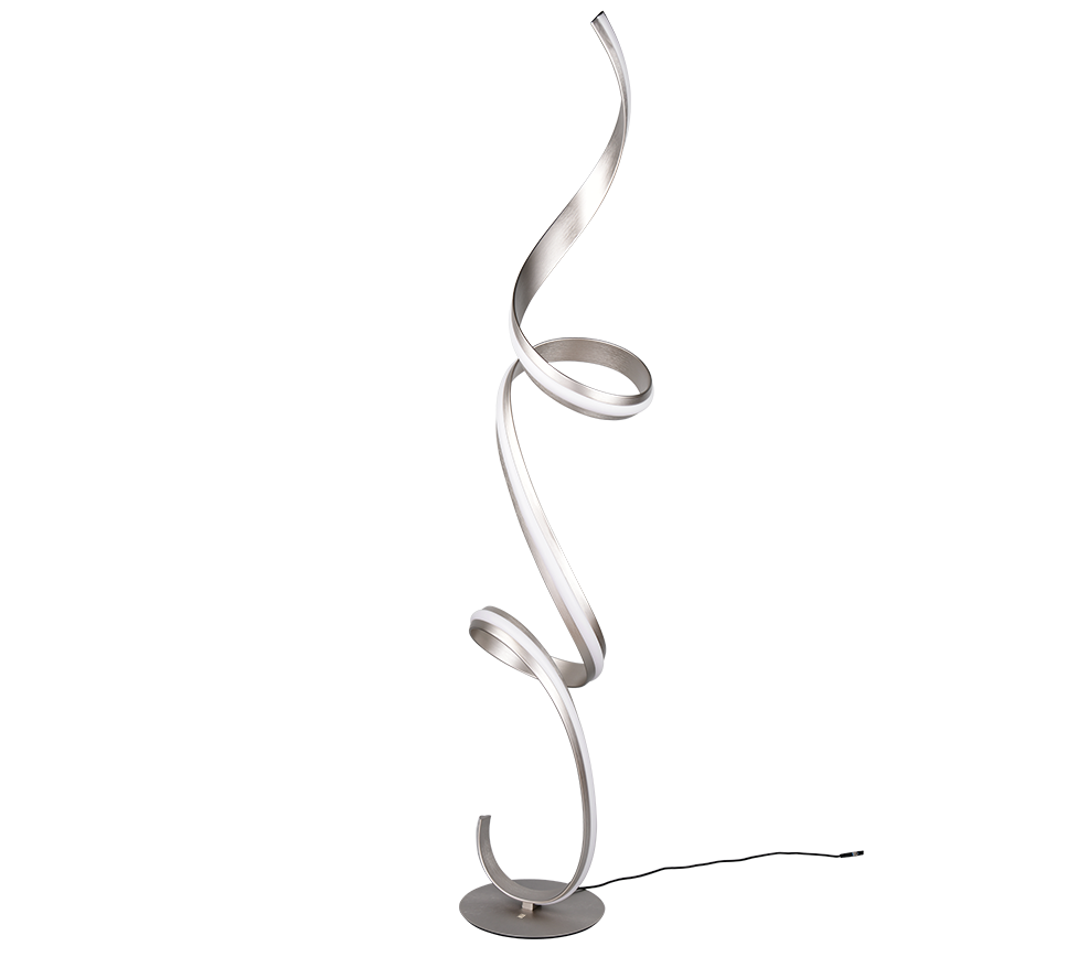 CISENNA | Floor lamp | Nickel mat | Metal
