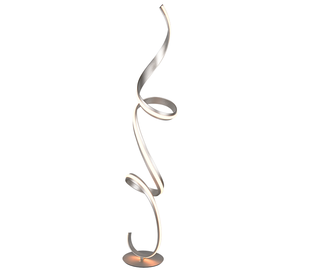 CISENNA | Floor lamp | Nickel mat | Metal