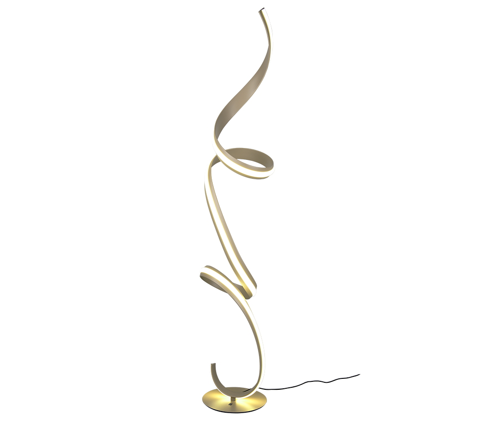 CISENNA | Floor lamp | Warm beige | Metal