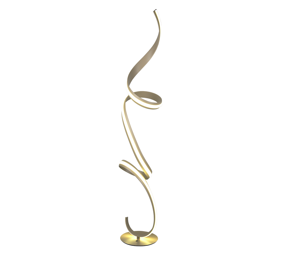 CISENNA | Floor lamp | Warm beige | Metal