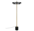 KEATON | Floor lamp | Schwarz-Gold | Metal