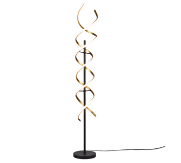 SEQUENCE | Floor lamp | Brass mat | Aluminium