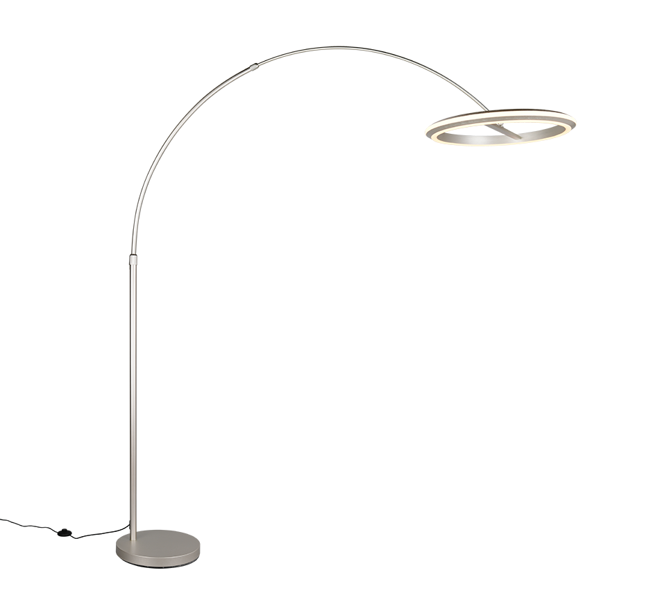 AMADOR | Floor lamp | Nickel mat | Metal