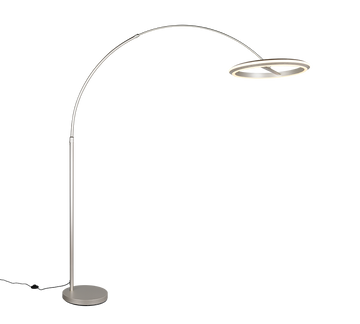 AMADOR | Floor lamp | Nickel mat | Metal