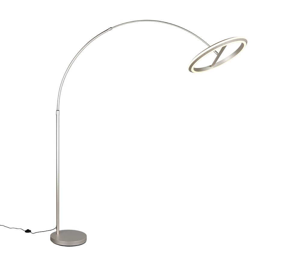 AMADOR | Floor lamp | Nickel mat | Metal