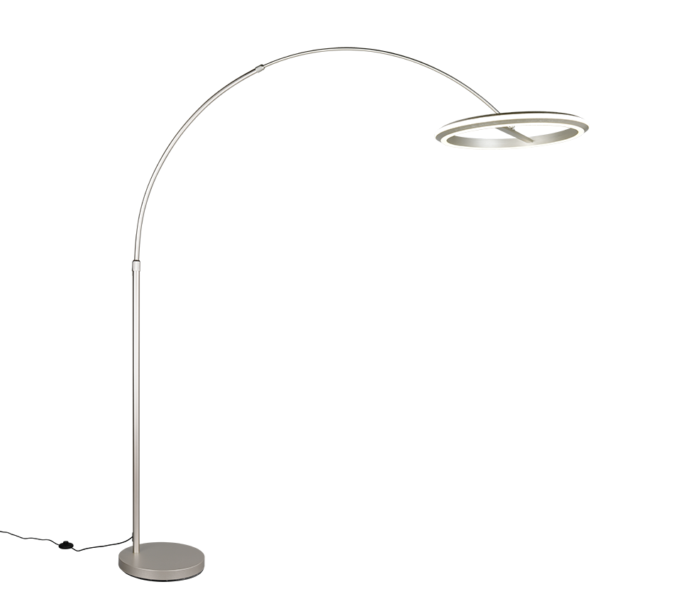 AMADOR | Floor lamp | Nickel mat | Metal