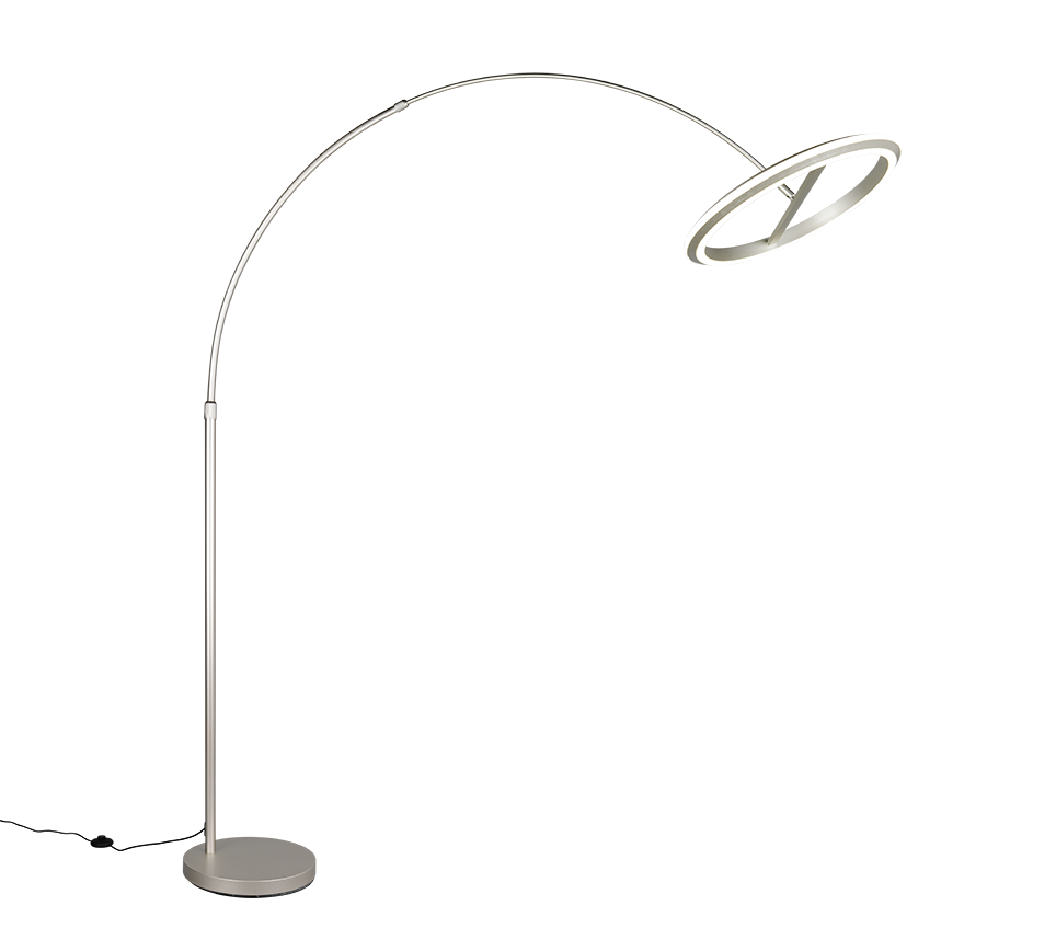 AMADOR | Floor lamp | Nickel mat | Metal