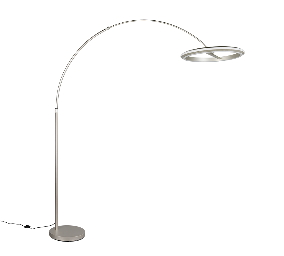 AMADOR | Floor lamp | Nickel mat | Metal