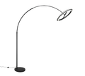 AMADOR | Floor lamp | Black mat | Metal