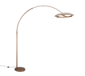 AMADOR | Floor lamp | Coffee | Metal