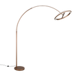 AMADOR | Floor lamp | Coffee | Metal