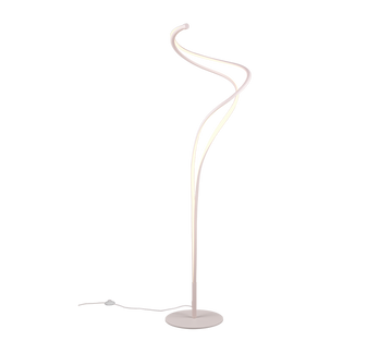NALA | Floor lamp | White mat | Metal