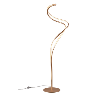 NALA | Floor lamp | Gold | Metal